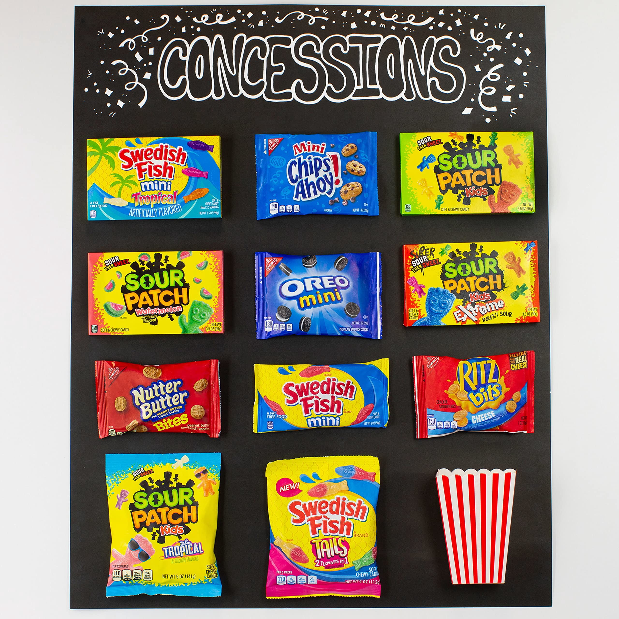 SOUR PATCH KIDS Soft & Chewy Candy, 12 - 3.5 oz Boxes