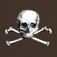 thumbnail image 3 of CafePress - Skull And Crossbones Dark T Shirt - Men's Classic Graphic Cotton T-Shirt, 3 of 4