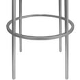 thumbnail image 4 of Meridian Furniture Tyson Brushed Silver Iron Barstool, 4 of 6
