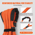 thumbnail image 4 of Kinetic Recovery Tow Rope 7/8" x 30' - 30,580lbs Capacity, 4 of 7