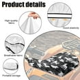 thumbnail image 6 of Uorisanigo ATV Seat Cover 23''×10'' Black Camo Four-Wheeler Seat Cover Soft Non-Slip Waterproof Polyester Compatible with Polaris Scrambler Polaris Sportsman Honda Rancher, 6 of 7