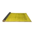 thumbnail image 2 of Ahgly Company Indoor Rectangle Abstract Yellow Contemporary Area Rugs, 4' x 6', 2 of 4