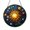 Acrylic 3.5 Inch, variant on Celestial Galaxy Scene Window Sun Catcher with Planets Design, Decorative Stained Glass Style Hanging Art, Cosmic Gift