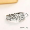 thumbnail image 2 of K-KED Women Fashion 925 Silver Filled Rings Gifts Cubic Zirconia Delicate Jewelry Size 6-10-8, 2 of 6