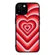 thumbnail image 1 of Funda Para iPhone De Patrón De Corazones Rosa, 1 of 1