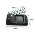 thumbnail image 3 of Eigraketly Accesorios de soporte de soldador, soporte de almacenamiento de accesorios de Base de soldador seguro de estable Simple Universal Suministros de soldadura, 3 of 6