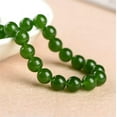 thumbnail image 3 of K-KED Green Jade Smooth Round Beads 6mm 8mm 10mm 12mm 15.5" Strand-10 mm, 3 of 6