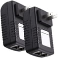 thumbnail image 1 of Adaptador POE PowerPOE 2Pzas RJ45 LAN-POE 100Mbps 100-240V 24V 1A Negro Plástico y Metal., 1 of 1