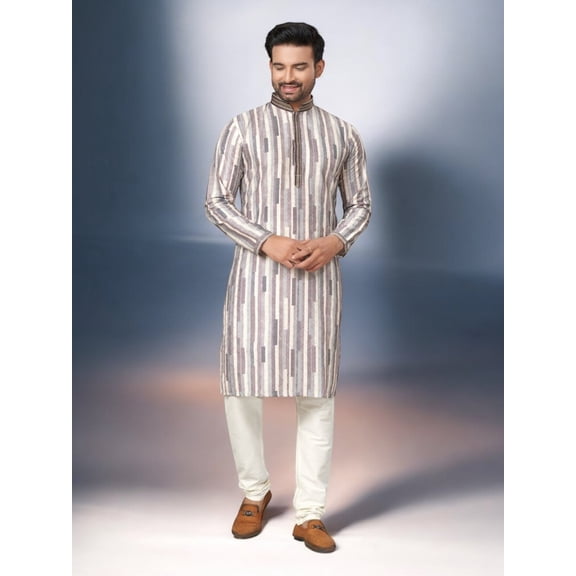 Traditional Men's Kurta Pajama Set– Cultural Wear for Men,219