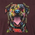 thumbnail image 2 of My Favorite Breed is The One In Need | Colorful Labrador Dog | Dean Russo Art Animal Lover Mens Premium Tri Blend T-Shirt, Cardinal, XL, 2 of 5