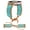 Turquoise, variant on Wearlizer Boho Stone Bracelet Compatible with Versa 4 Band/Versa 3/Sense 2/Sense Band for Women, Stylish Adjustable Handmade Solo Loop Chakra Energy Colorful Natural Stone Rope Braided Watch Strap