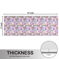 thumbnail image 5 of Kitchen Rugs Sets Of 2,Purple Cartoon Unicorn Rainbow Pattern Anti Fatigue Kitchen Mat Rugs Non Slip Washable,Decorative Kitchen Floor Mats for Kitchen,Sink,Laundry,17"X47", 5 of 5