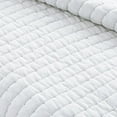 thumbnail image 3 of Madison Park Keaton Ensemble de Couvre-Lit 2 Pcs, Simple/Simple TG, Blanc, 3 of 5