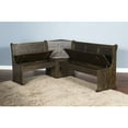 thumbnail image 3 of Sunny Designs Homestead Farmhouse Wood Breakfast Nook Set in Tobacco Leaf, 3 of 3