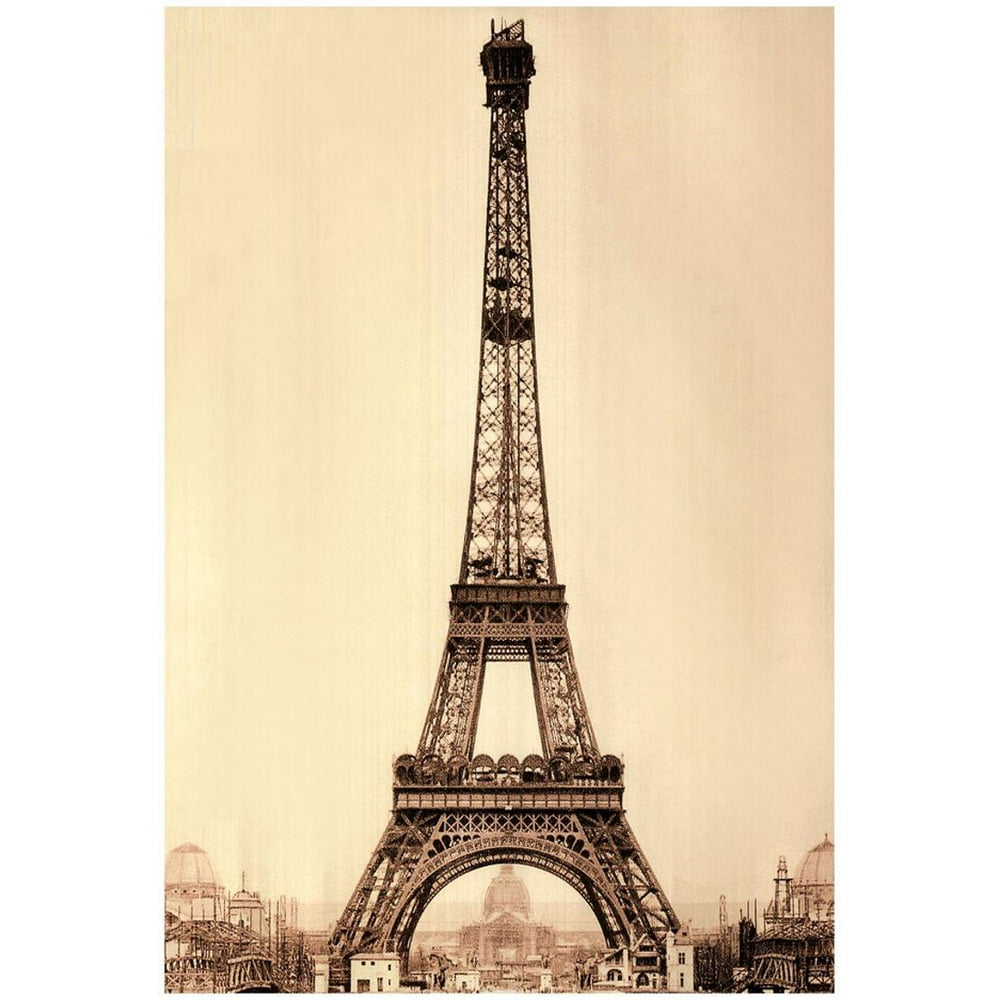 Eiffel Tower In Paris France Poster Print Poster 13x19