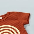 thumbnail image 4 of Baby Sets Ribbed Knit Short Sleeve T-shirt Shorts, 4 of 6