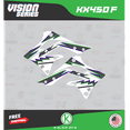 thumbnail image 2 of Kalair GFX Graphics Kit for Kawasaki KX450F (2013-2015) Vision Series, 2 of 5
