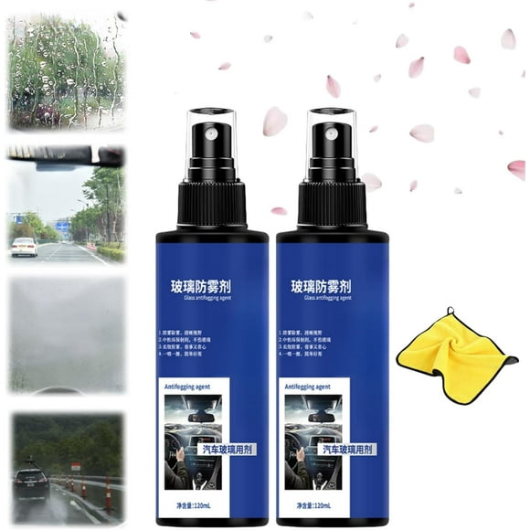 Agente de revestimiento limpiador antivaho y a prueba de lluvia para vidrios de automóviles, aerosol limpiador antivaho y a prueba de lluvia para vidrios de automóviles, revestimiento de vidrio para p