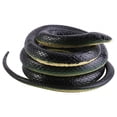 thumbnail image 3 of Rubber Snake Soft Rubber Snake Rubber Snakes For Garden Props Friends, 3 of 8