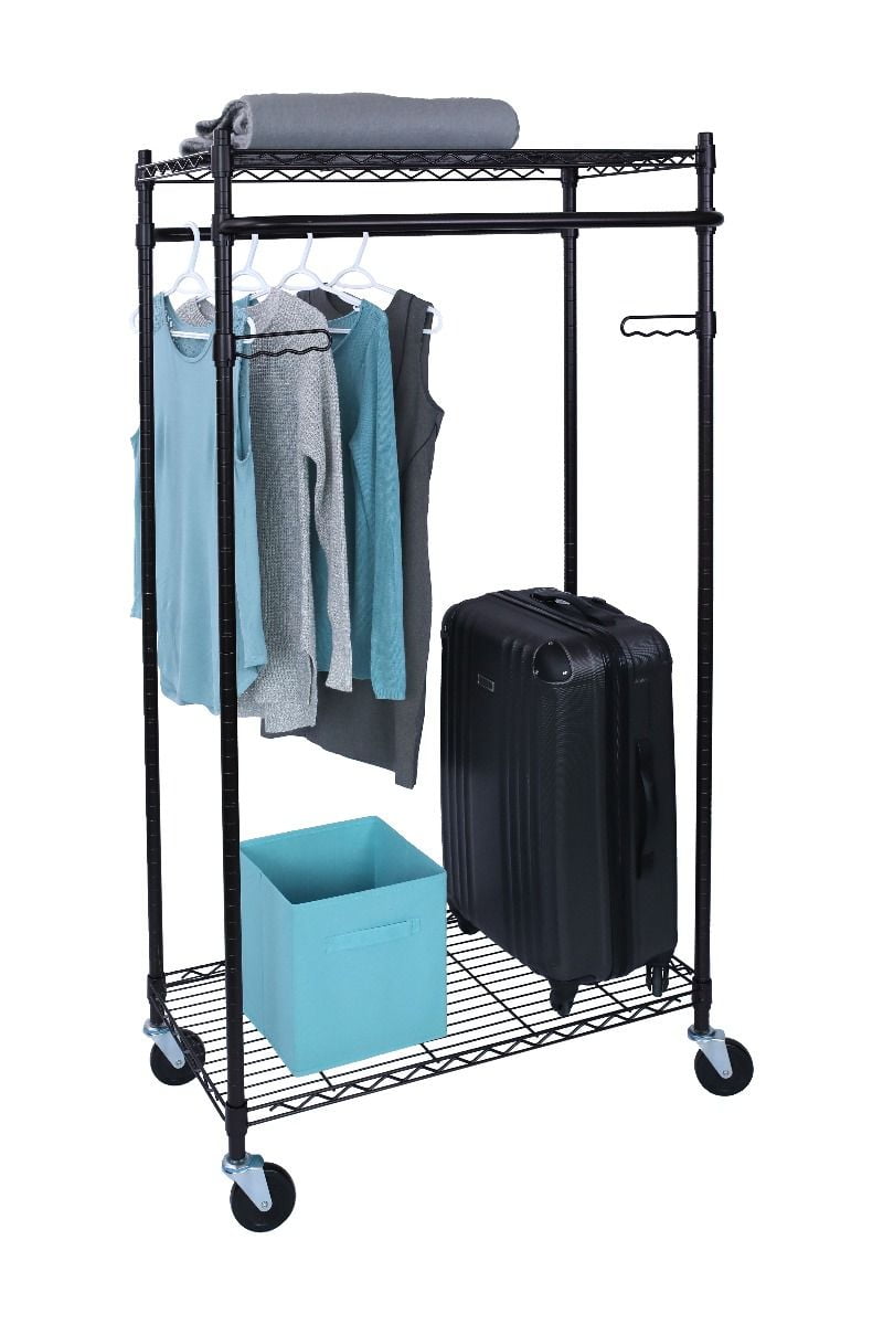 Tidy Living Heavy Duty Garment Rack Hanging Storage Organizer