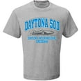 thumbnail image 2 of Men's Checkered Flag Sports Gray Daytona International Speedway Daytona 500 T-Shirt, 2 of 3