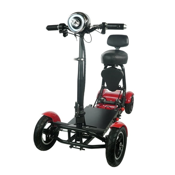 Comfygo MS-3000 Electric Scooter for Adults, Foldable Scooters for Seniors,4 Wheeler Drive Mobility Scooter with Chair,Scooter Eléctrico para Adultos