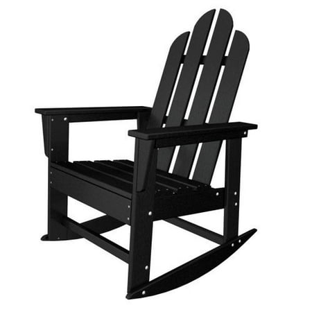 POLYWOOD® Long Island Recycled Plastic Adirondack Rocking Chair