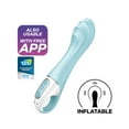 thumbnail image 3 of Satisfyer Air Pump Vibrator 5+ G-Spot Vibe in Blue, 3 of 5