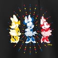 thumbnail image 3 of Disney - Mickey & Friends - Minnie Mouse - Sunburst of Colors - Juniors Cropped Pullover Hoodie, 3 of 5