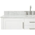 thumbnail image 2 of Ariel R055scw2ovo Bayhill 55" Free Standing Single Oval Basin Vanity Set - Grey, 2 of 7