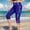 Multicolor, variant on Women's Long Swim Shorts Swimming Board Shorts High Waisted Tummy Control Capri Legging