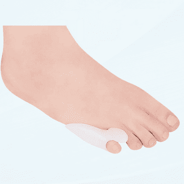 Bunionette Corrector Tailors Bunion Pad, 6 Pcs Gel Little Toe Bunion Protector Toe Separators Straightener for Women Men, Small Toe Cushions Spacer Shield Guard for Calluses, Blisters, Corns