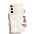 thumbnail image 1 of Funda de teléfono MZELQ de silicona blanca con estampado floral para Samsung Galaxy S23, 1 of 6