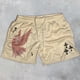 thumbnail image 1 of Y2K Pantalones cortos de gimnasio para hombres y mujeres con estampado 3D de cruz de ángel, pantalones cortos deportivos casuales de malla de secado rápido,, 1 of 5