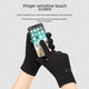 thumbnail image 5 of Guantes de invierno para hombre, resistentes al viento, cálidos, con forro polar, Luokou, para montar al aire libre, de piel de conejo, de terciopelo, para deportes, ciclismo, pantalla táctil, de moda, 5 of 6