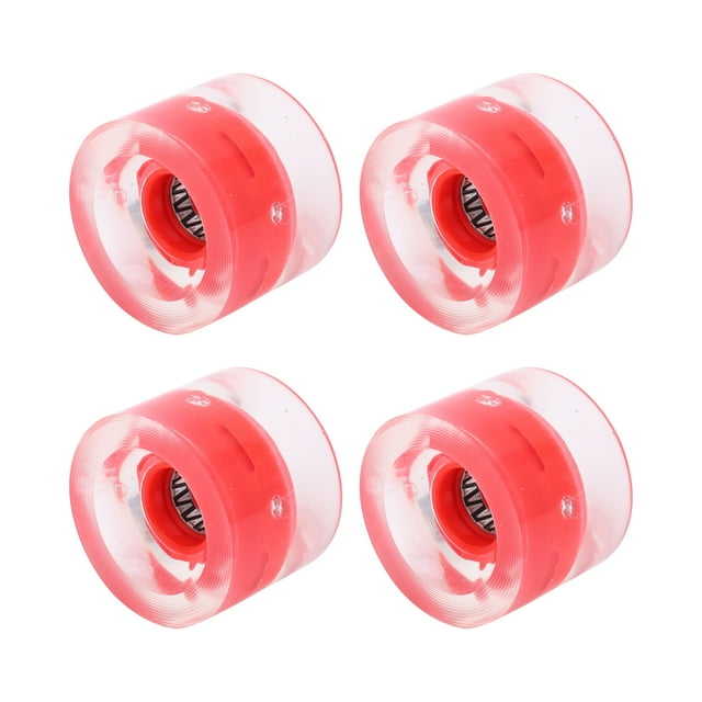 Roues de Longboard, Matériau PU 78A Roue de Planche à Roulettes Finition Soignée pour Extérieur pour Cruiser Board Noir,Rouge,Bleu Ciel,Saphir,Vert,Violet,Rose,Rose Rouge,Blanc,Jaune