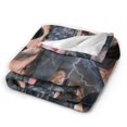 thumbnail image 3 of The Undertaker Blanket, Super Soft Throw Blanket, Cozy Flannel Blankets For Boys Girls, Warm Blankets For Couch Sofa Bed, 80"X60", 3 of 9