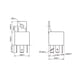 thumbnail image 3 of Relé SPDT Macarena 24V 40A 5 Pines, 3 of 8