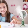 thumbnail image 1 of Kieccall Portable Small Fan with Built in Night Light Compact Cooling Light for Home Office Dorm Desktop Daily Use, 1 of 6