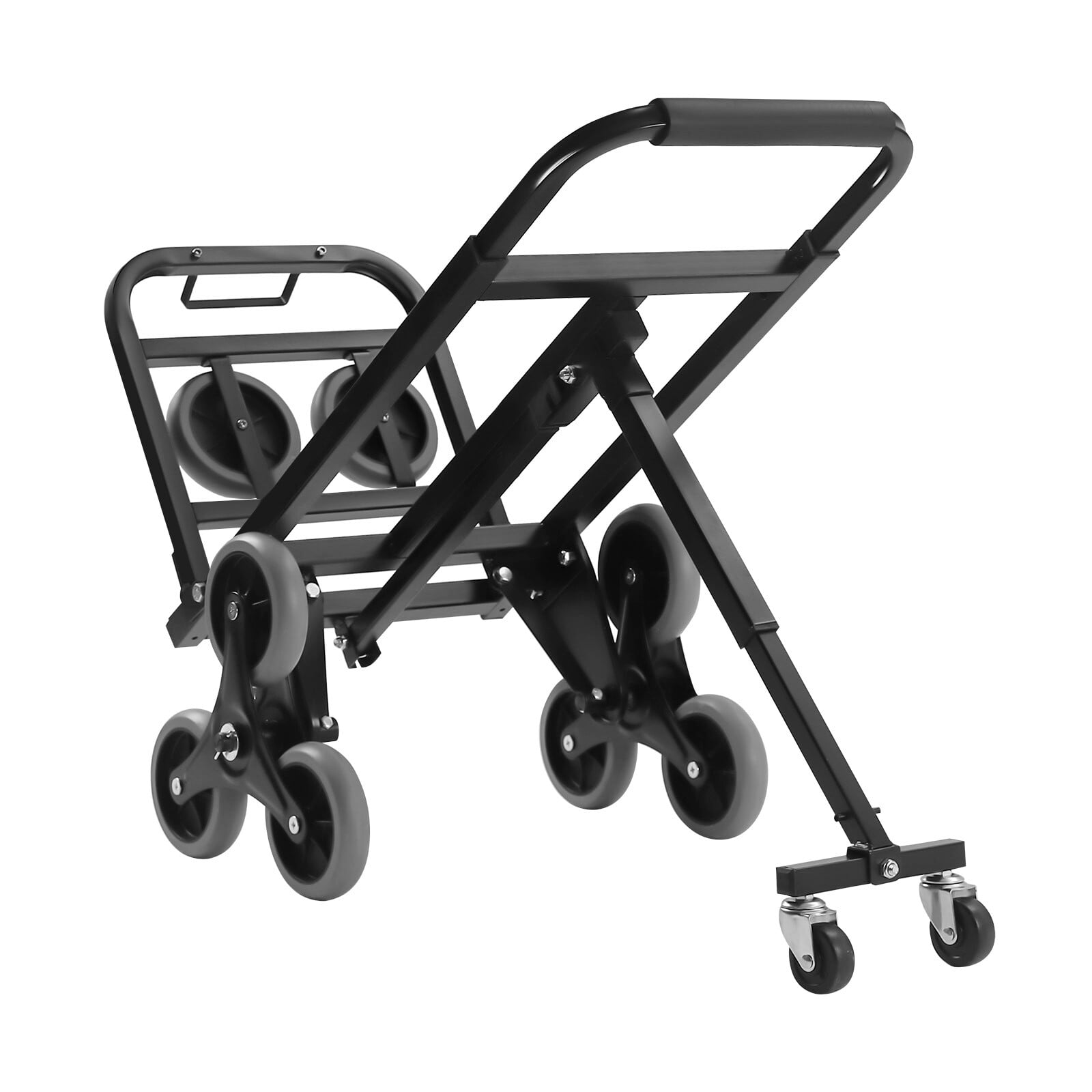 Heavy Duty Stair Climbing Cart Folding Hand Truck Dolly w/ Wheels 551lb Capacity