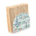 thumbnail image 2 of Towers Trees Houses Napkin Holder for Table Clear Napkin Stand Paper Holder Acrylic Organizer Dispenser Napkins for Dinner Kitchen Restaurant Room, 2 of 8