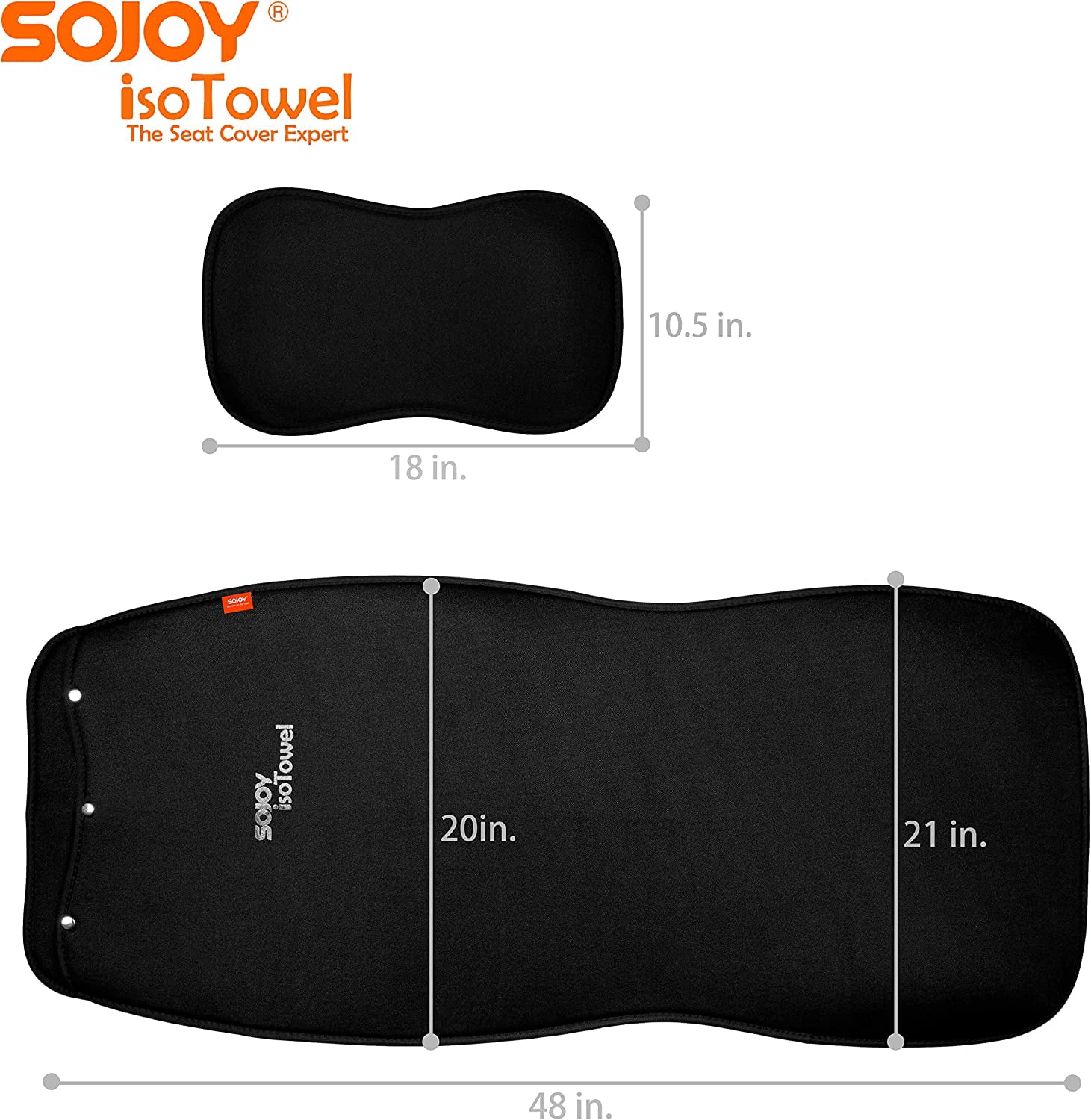 Sojoy IsoTowel Car Seat Cover, Microfiber Seat Protector with Quick-Dry  Non-Slip Base,Car seat Protector for All Workouts, All-Weather Honeycomb  Cloth