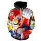 thumbnail image 1 of Sudadera unisex para adultos, sudadera con capucha, abrigo, uniformes informales, trajes de Halloween, juego Super Luigi Bors Koopa Donkey Kong Cosplay, 1 of 1