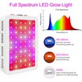 thumbnail image 2 of LED Grow Lights Newest Watt LED Full Spectrum Sunlike Lamp for Indoor Plant with Daisy Chain Function Temperature Humidity Growing Light Seedling Veg Bloom Three Modes .x./, 2 of 7
