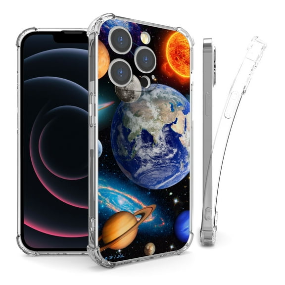 Flex Gel Camera Cover Designed For Apple iPhone 14 Pro 6.1" Case Transparent Clear