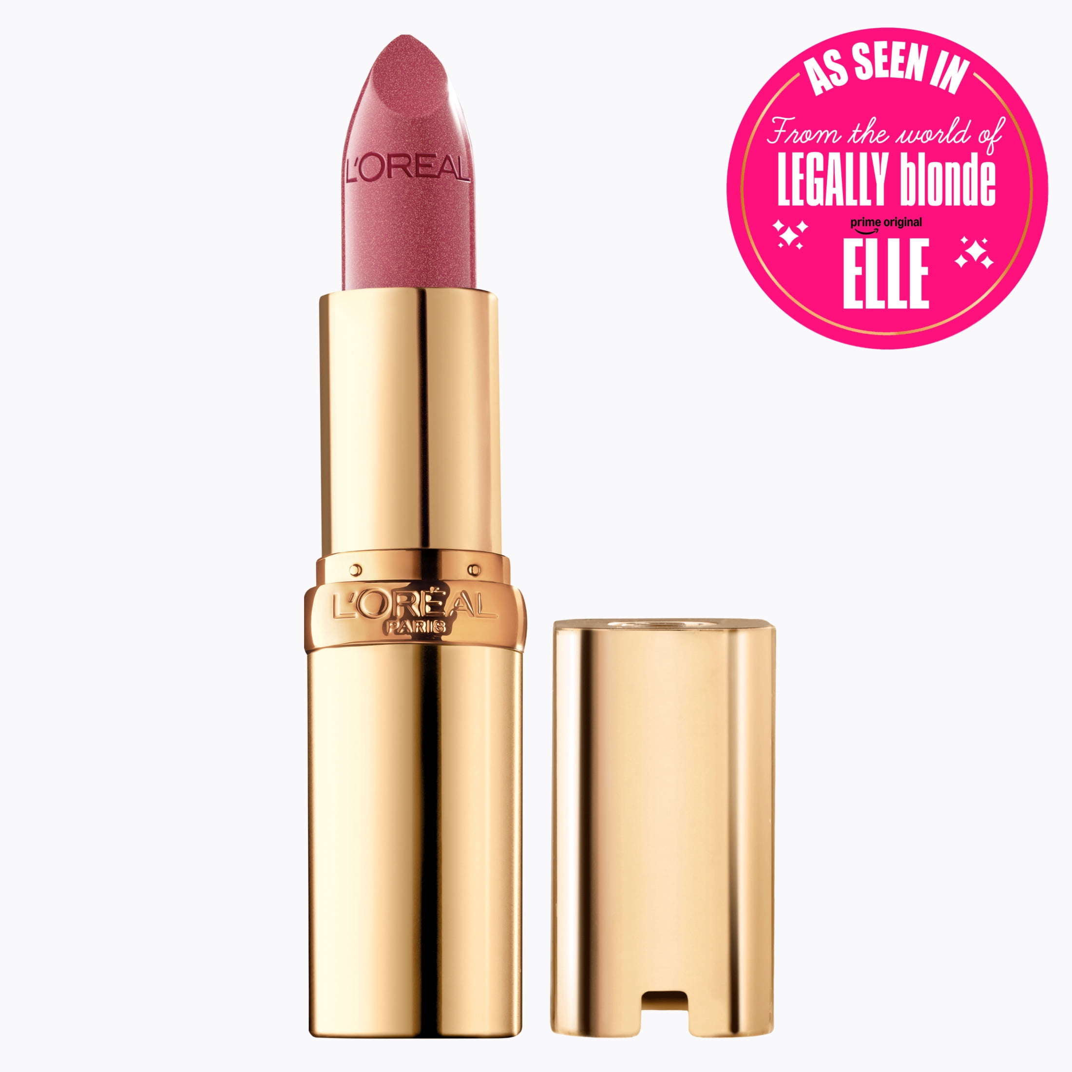 L'Oreal Paris Colour Riche Original Satin Lipstick for Moisturized Lips, 580 Peony Pink
