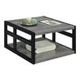 thumbnail image 3 of Convenience Concepts Monterey Table Basse Carrée, Fini Bois Gris, 3 of 7