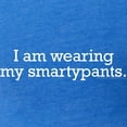 thumbnail image 3 of CafePress - Wearing My Smartypants Black T Shirt - Womens Football Shirt, 3 of 4