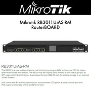 Mikrotik RB3011UiAS-RM RouterBOARD RB3011 10-port Gigabit LCD Display