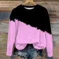 thumbnail image 5 of Elainilye Fashion Toddler Clothes Girls Crewneck Oversized Sweatshirt Kids Long Sleeve Pullover Tops Sizes 1-12Y,Pink, 5 of 5